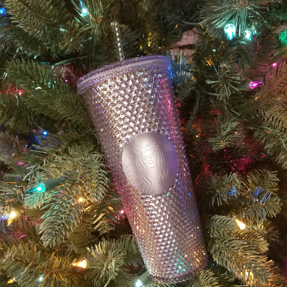 Starbucks Studded Tumbler Platinum